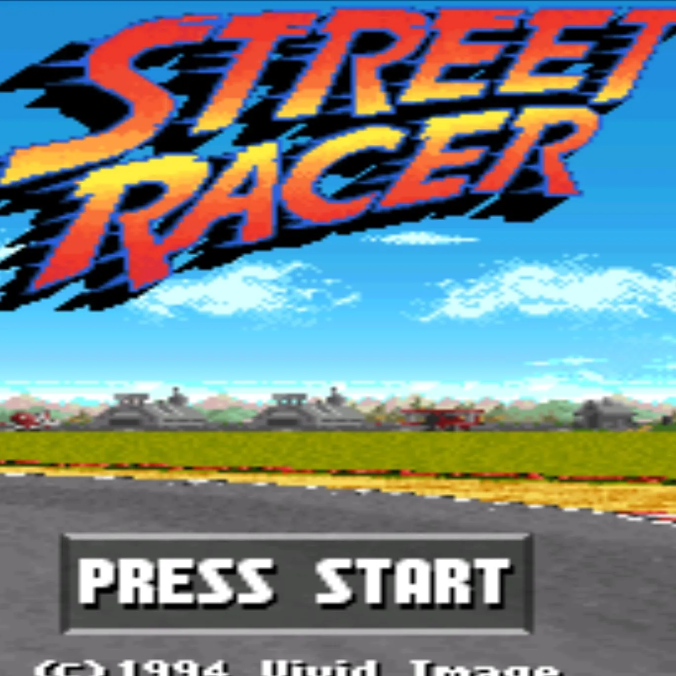 Tựa game đua xe Street Racer trên SNES với lối chơi hỗn loạn và chế độ bóng đá ô tô