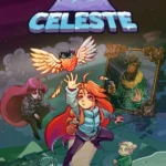 Tuyển tập các cảnh game Celeste, thể hiện phong cách nghệ thuật pixel art đặc trưng và các phân đoạn chơi.