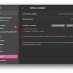Ước tính thời gian cập nhật phần mềm trên hệ điều hành macOS