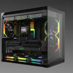 Vỏ case Lian Li O11D Mini V2 thế hệ mới trưng bày tại Computex 2025, thiết kế tối ưu luồng khí