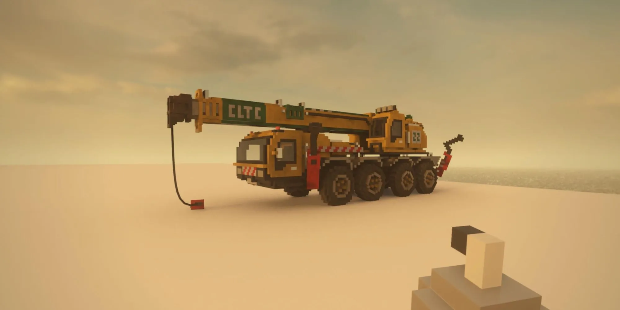 Xe tải tiện ích trong game Teardown
